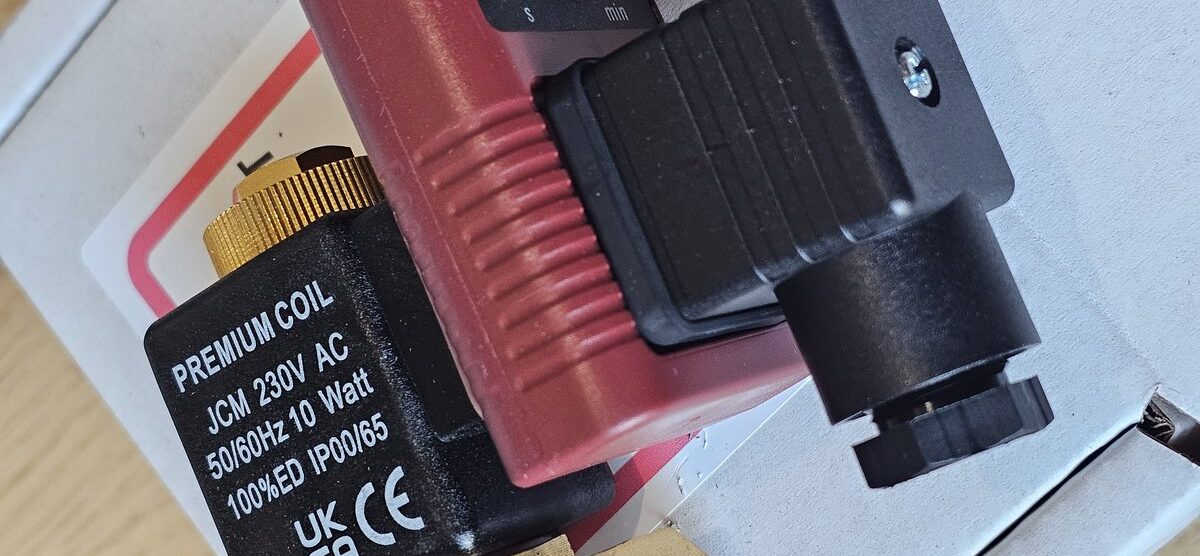 ส่ง EZ1-1/2-AC220V TIMER DRAIN 1/2″ (RED) , AC220V “JORC”