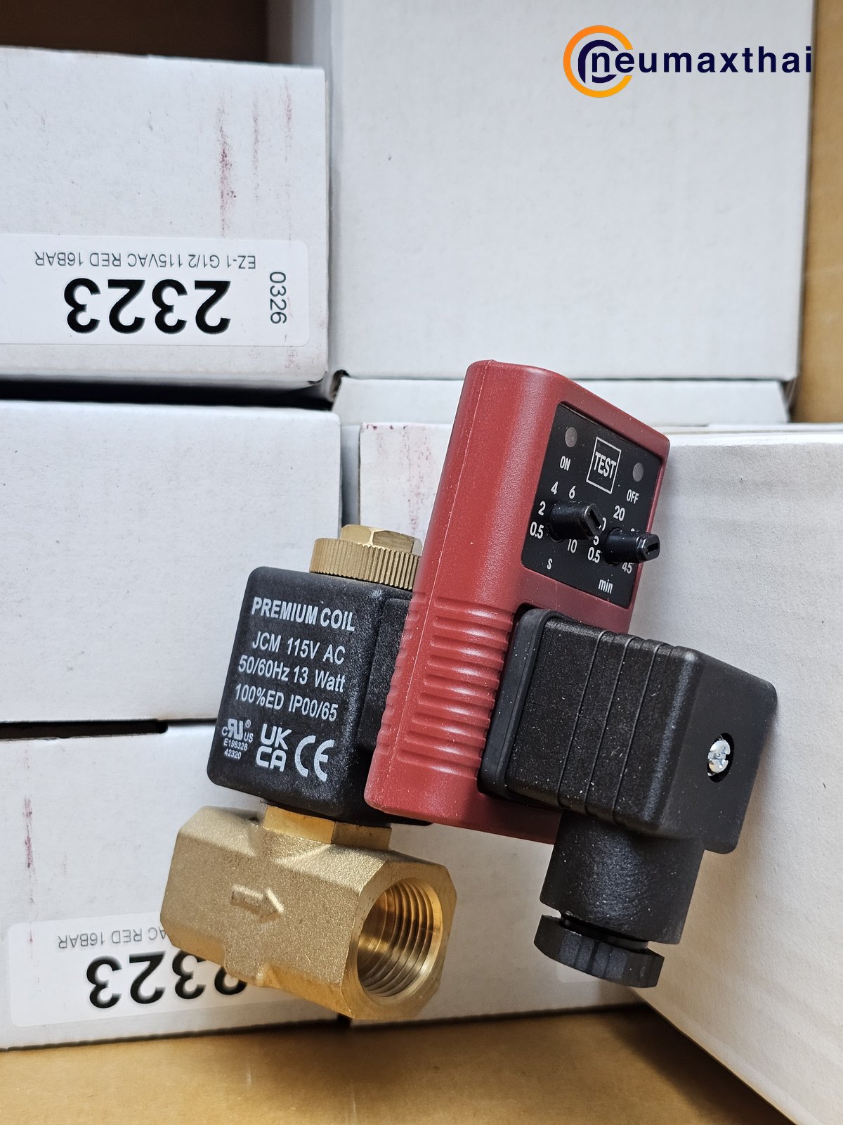 EZ1-1/2-AC110V TIMER DRAIN 1/2" (RED) , AC110V "JORC"