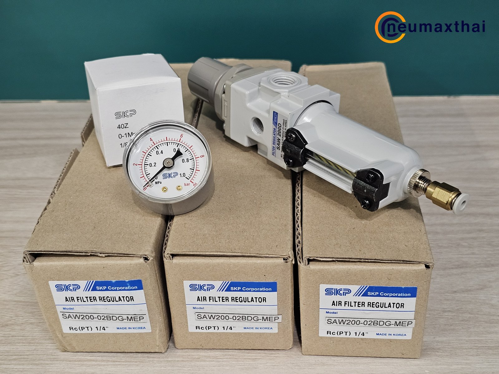 SAW200-02BDG-MEP FILTER REGULATOR 1/4" AUTO DRAIN, "SKP"