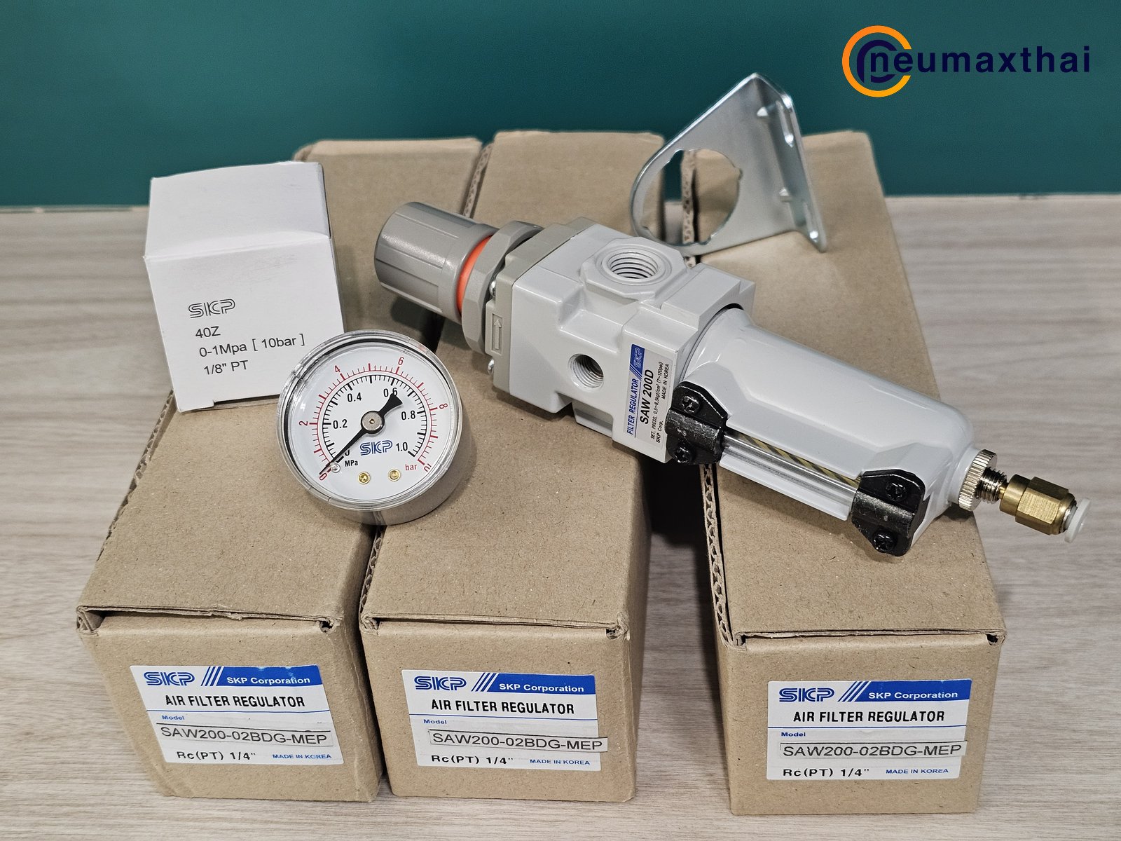 SAW200-02BDG-MEP FILTER REGULATOR 1/4" AUTO DRAIN, "SKP"