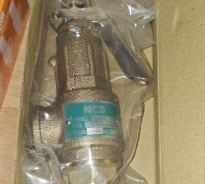 ส่ง A3WL-10-10-8BAR SAFETY RELIEF VALVE 1″ ,SET 8 BAR , มีด้าม , “NCD”