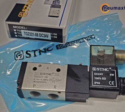 ส่ง TG2321-08-DC24 3/2 SOLENOID VALVE 1/4″ ,DC24V , “STNC”
