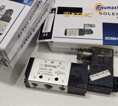 ส่ง TG2521-08-AC24 5/2 SOLENOID VALVE 1/4″, AC24V , “STNC”
