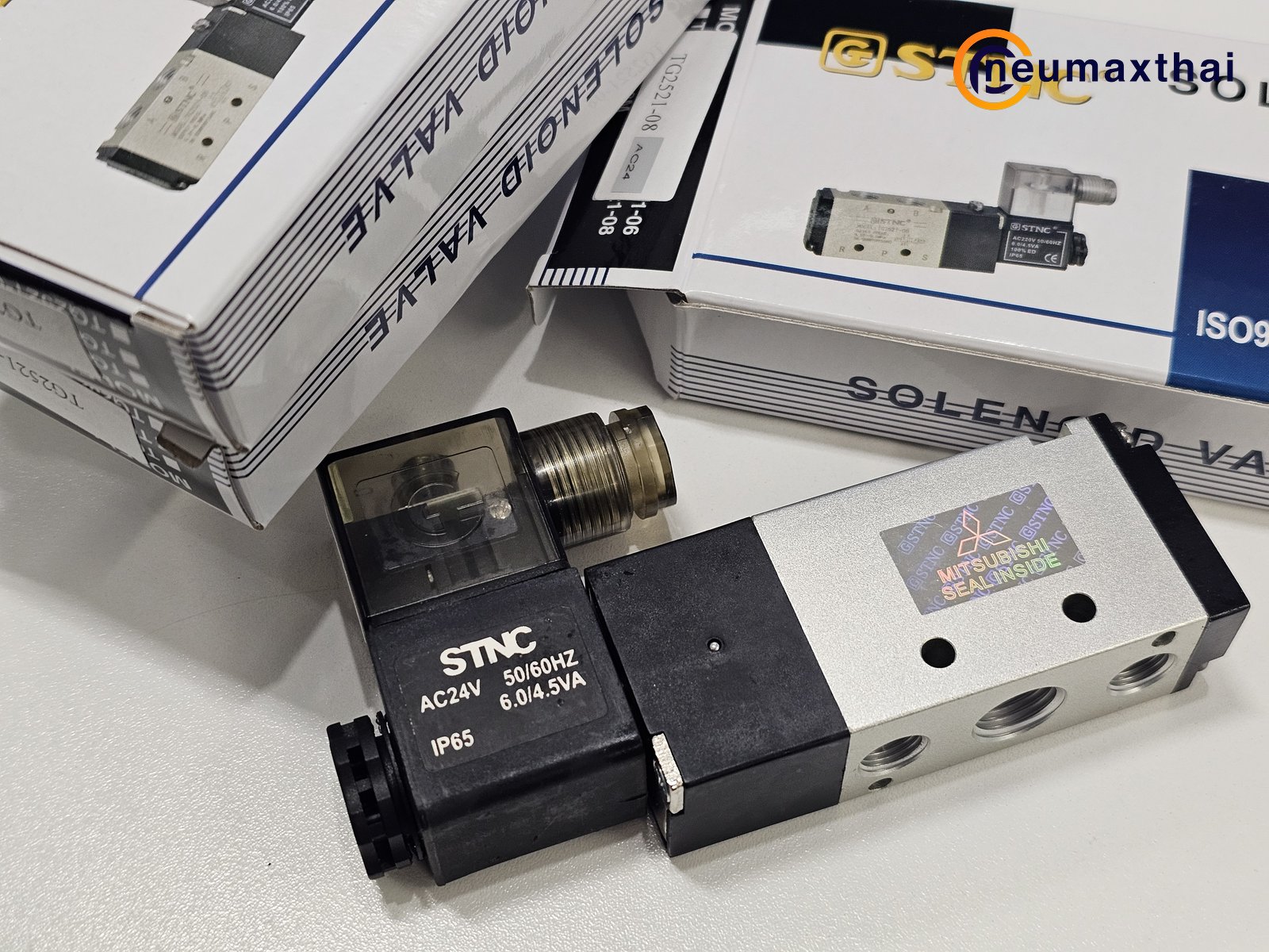 TG2521-08-AC24 5/2 SOLENOID VALVE 1/4", AC24V , "STNC"