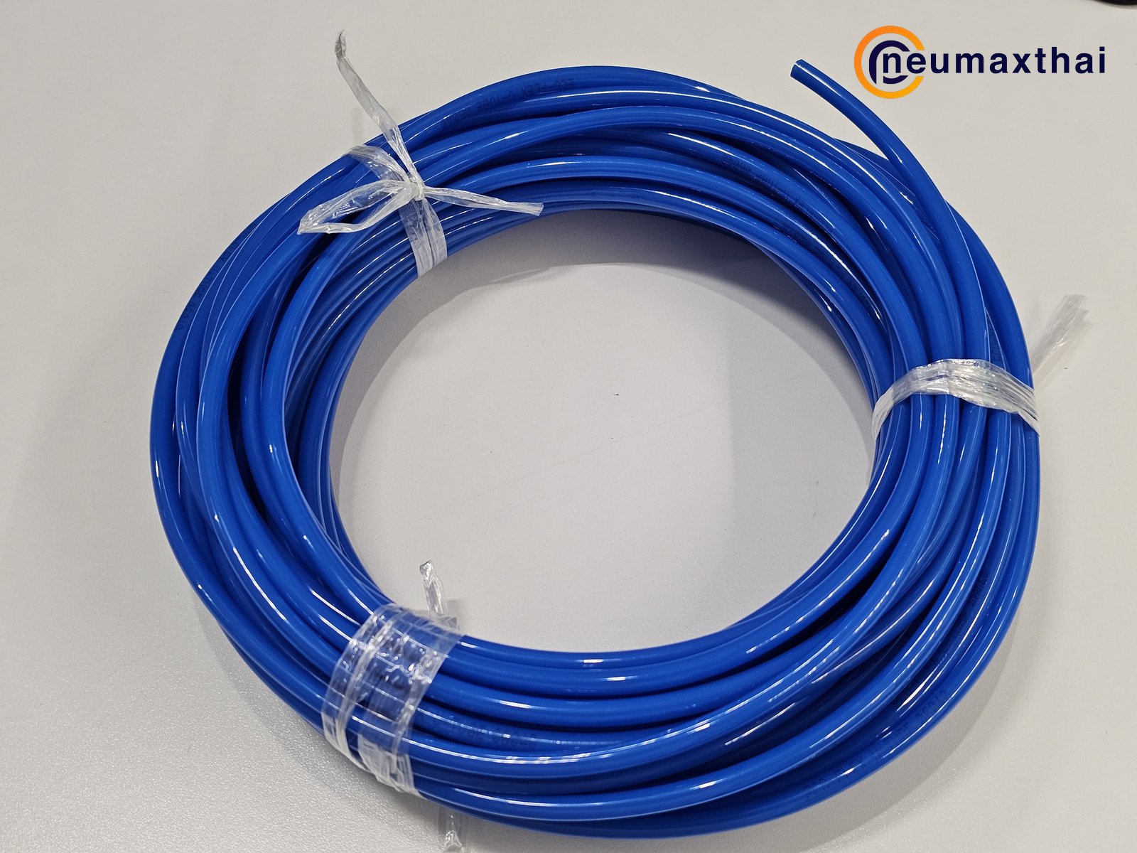 PU06X40BL PU TUBING 6X4MM  ,BLUE "ECO-FLEX"