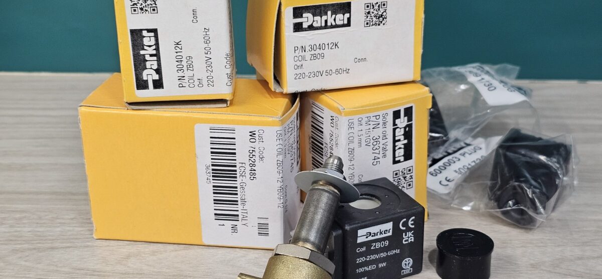 ส่ง P-VE151GV-2  2/2 SOLENOID VALVE 1/4″ , TYPE :NO , AC220V “PARKER”