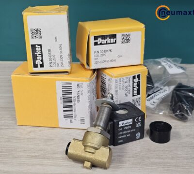 ส่ง P-VE151GV-2 2/2 SOLENOID VALVE 1/4″ , TYPE :NO , AC220V “PARKER”