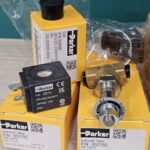 ส่ง P-VE136YV-2 2/2 SOLENOID VALVE 1/4″ TYPE:NO, AC220V “PARKER”