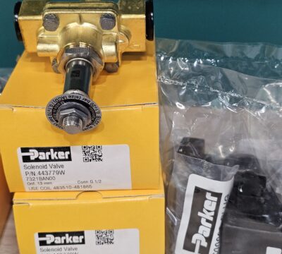 ส่ง P-VE7321BAN00-2 2/2 SOLENOID VALVE 1/2″ TYPE:NC, AC220V “PARKER”