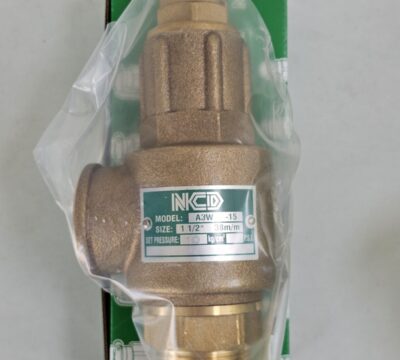 ส่ง A3W-15-10 SAFETY RELIEF VALVE 1.1/2″ , 10Kgf/cm2 ,ไม่มีด้าม , “NCD”