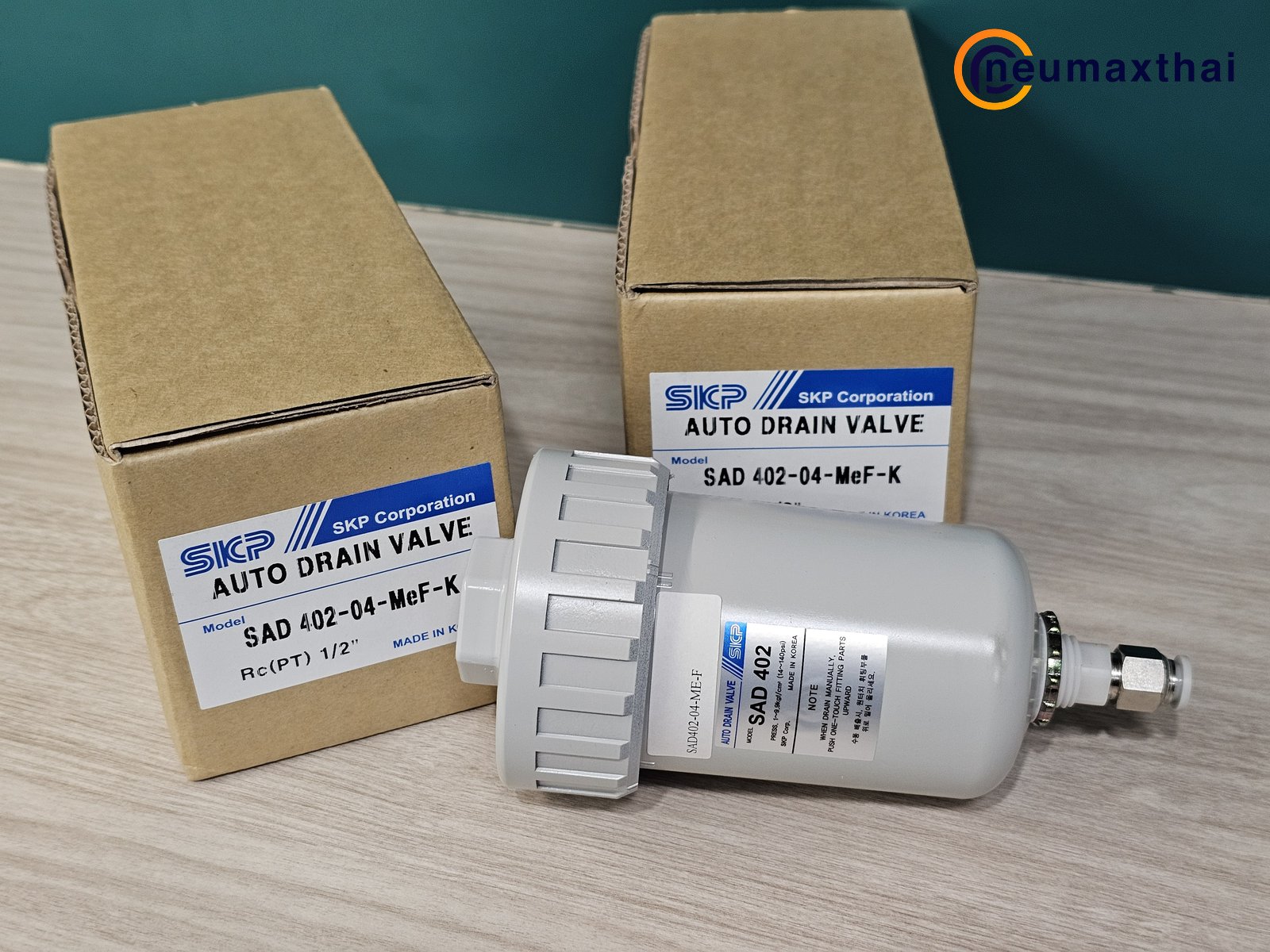 SAD402-04ME-F AUTO DRAIN SIZE 1/2" (ถ้วยสั้น) "SKP"