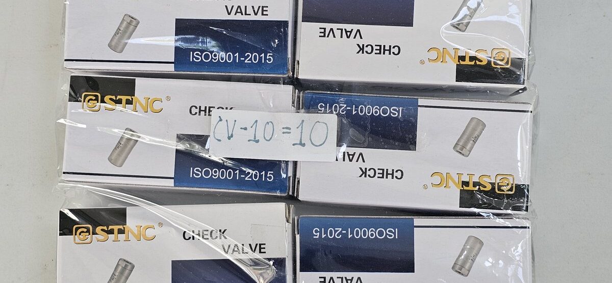 ส่ง CV-10 CHECK VALVE 3/8″ , “STNC”