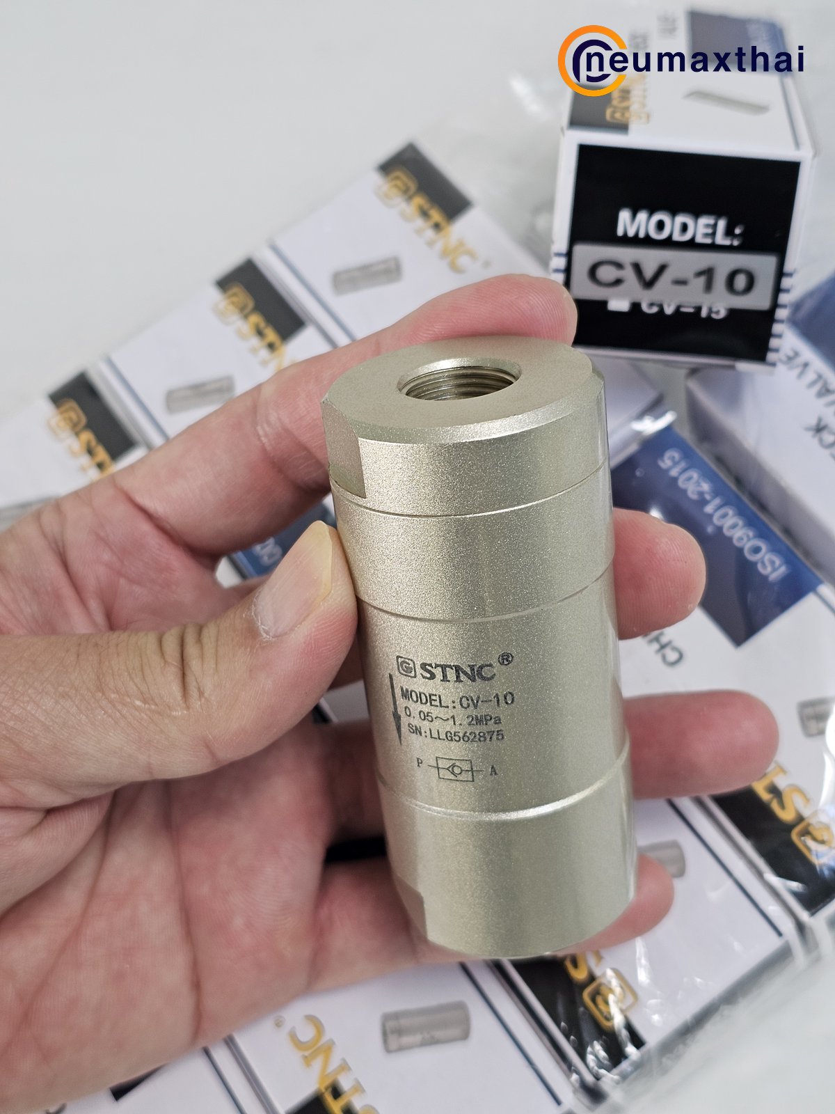CV-10 CHECK VALVE 3/8" , "STNC"
