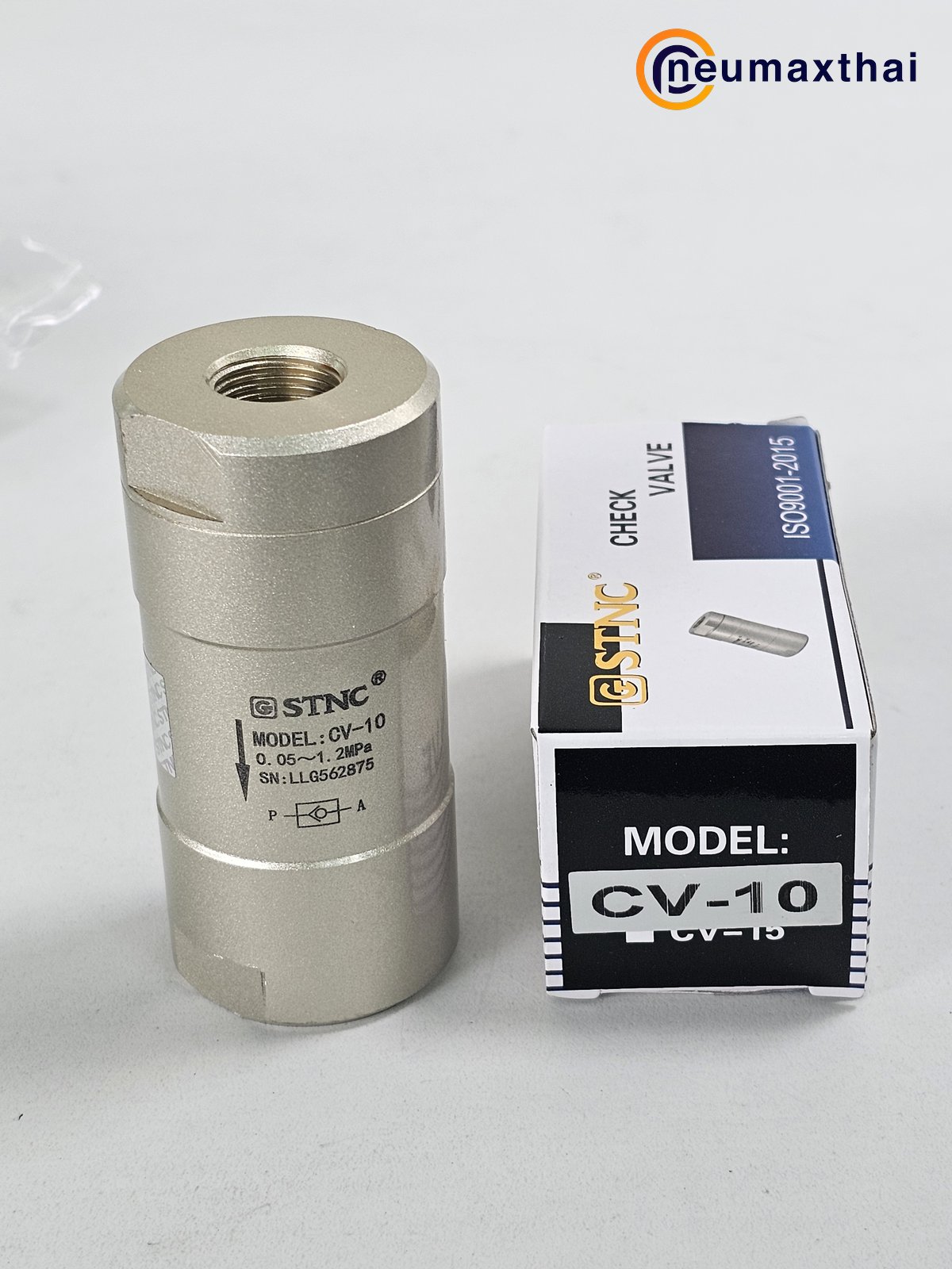 CV-10 CHECK VALVE 3/8" , "STNC"