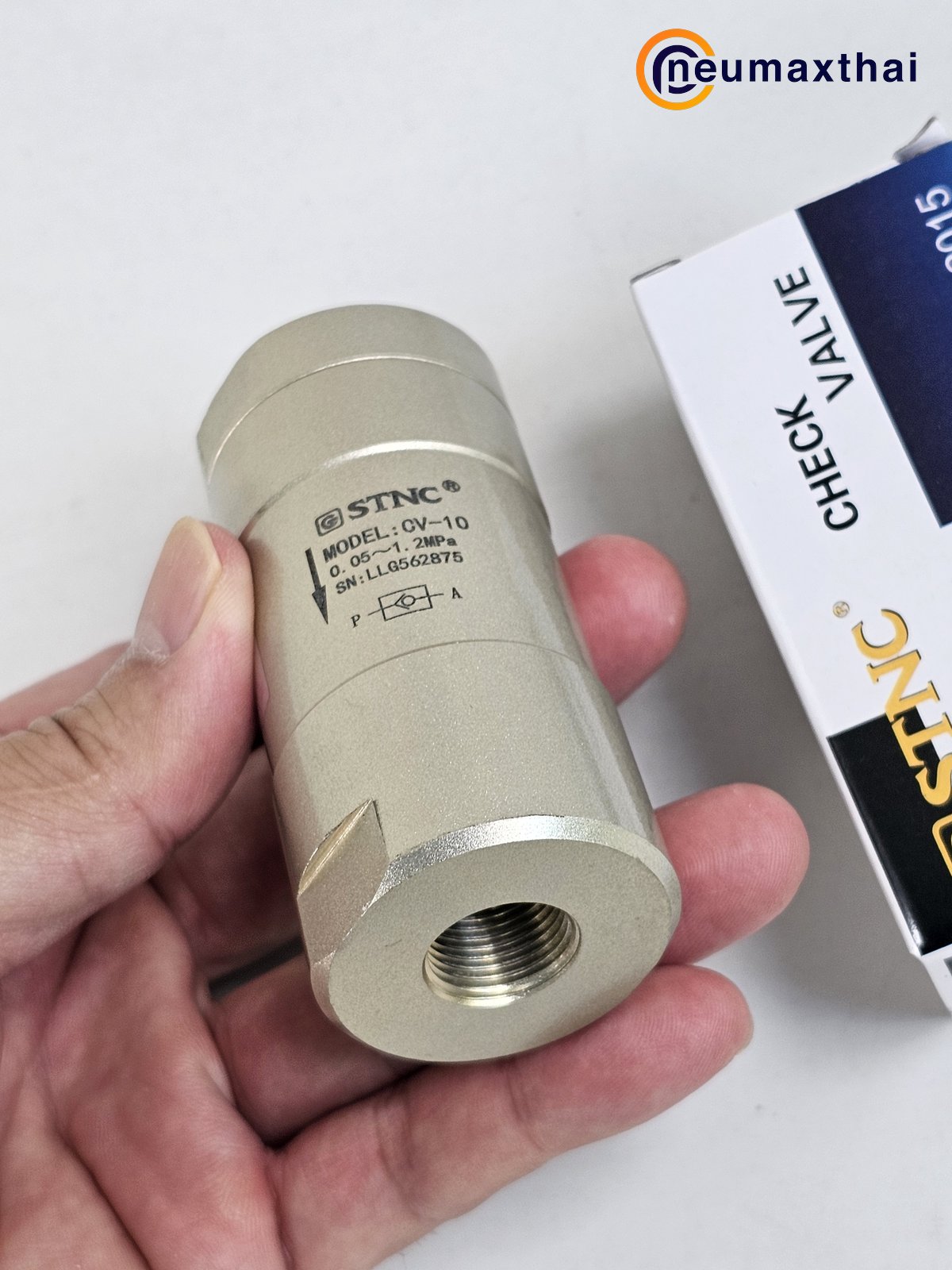 CV-10 CHECK VALVE 3/8" , "STNC"