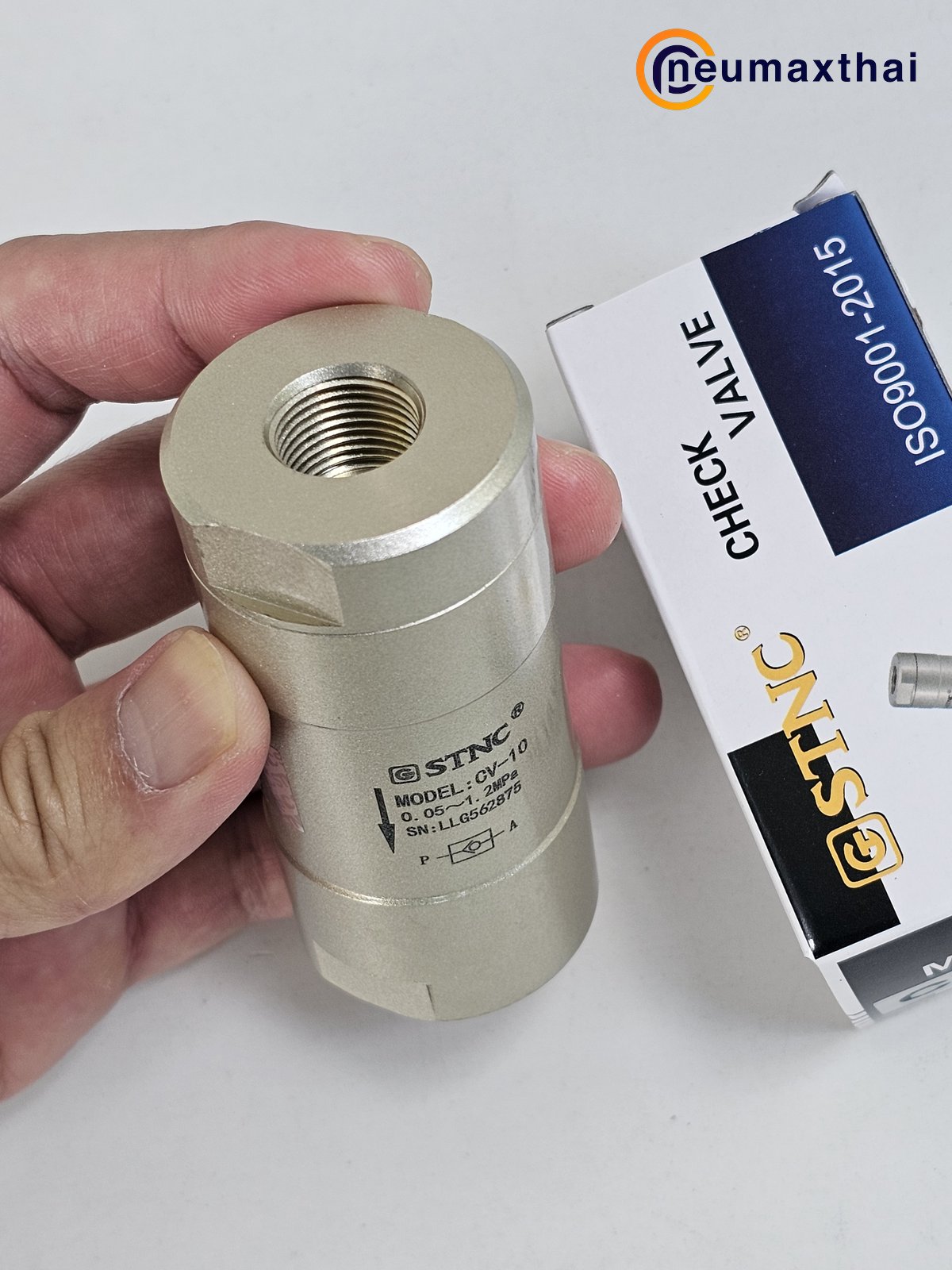 CV-10 CHECK VALVE 3/8" , "STNC"