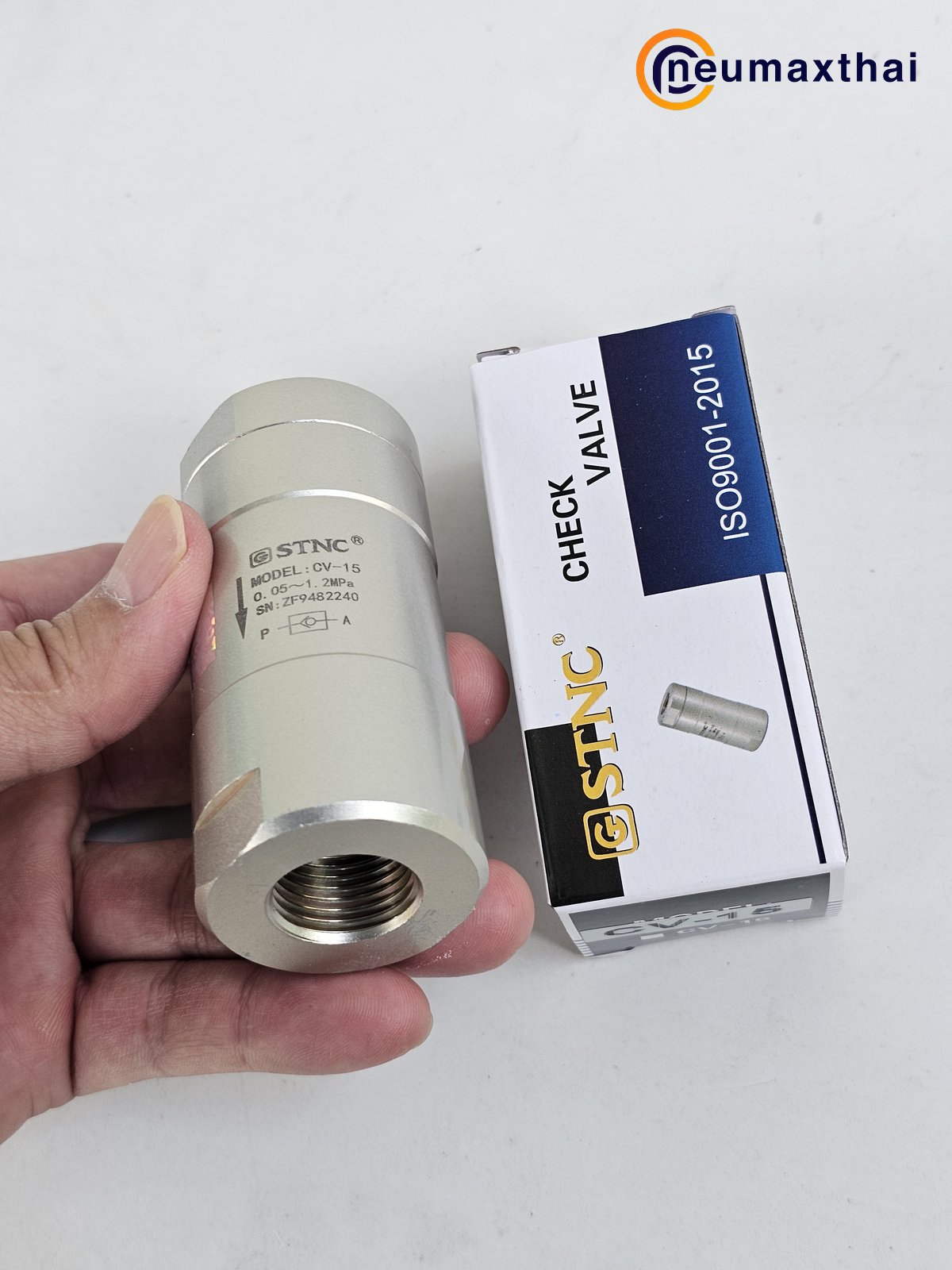 CV-15 CHECK VALVE 1/2" , "STNC"