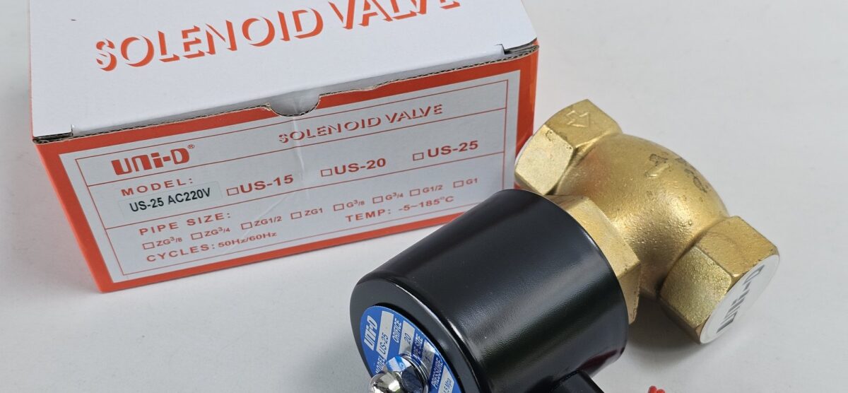 ส่ง US-25-AC220 2/2 SOLENOID VALVE 1″ ,AC220 , “UNI-D”