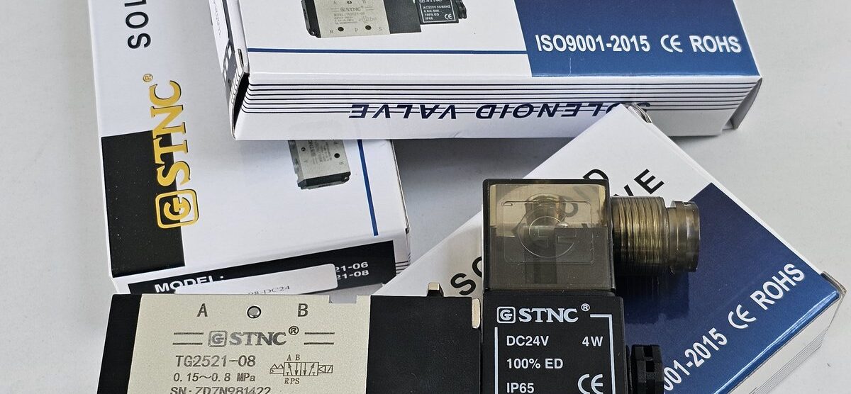 ส่ง TG2521-08-DC24 5/2 SOLENOID VALVE 1/4″, DC24V , “STNC”