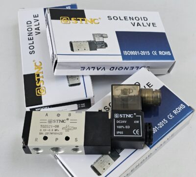ส่ง TG2521-08-DC24 5/2 SOLENOID VALVE 1/4″, DC24V , “STNC”
