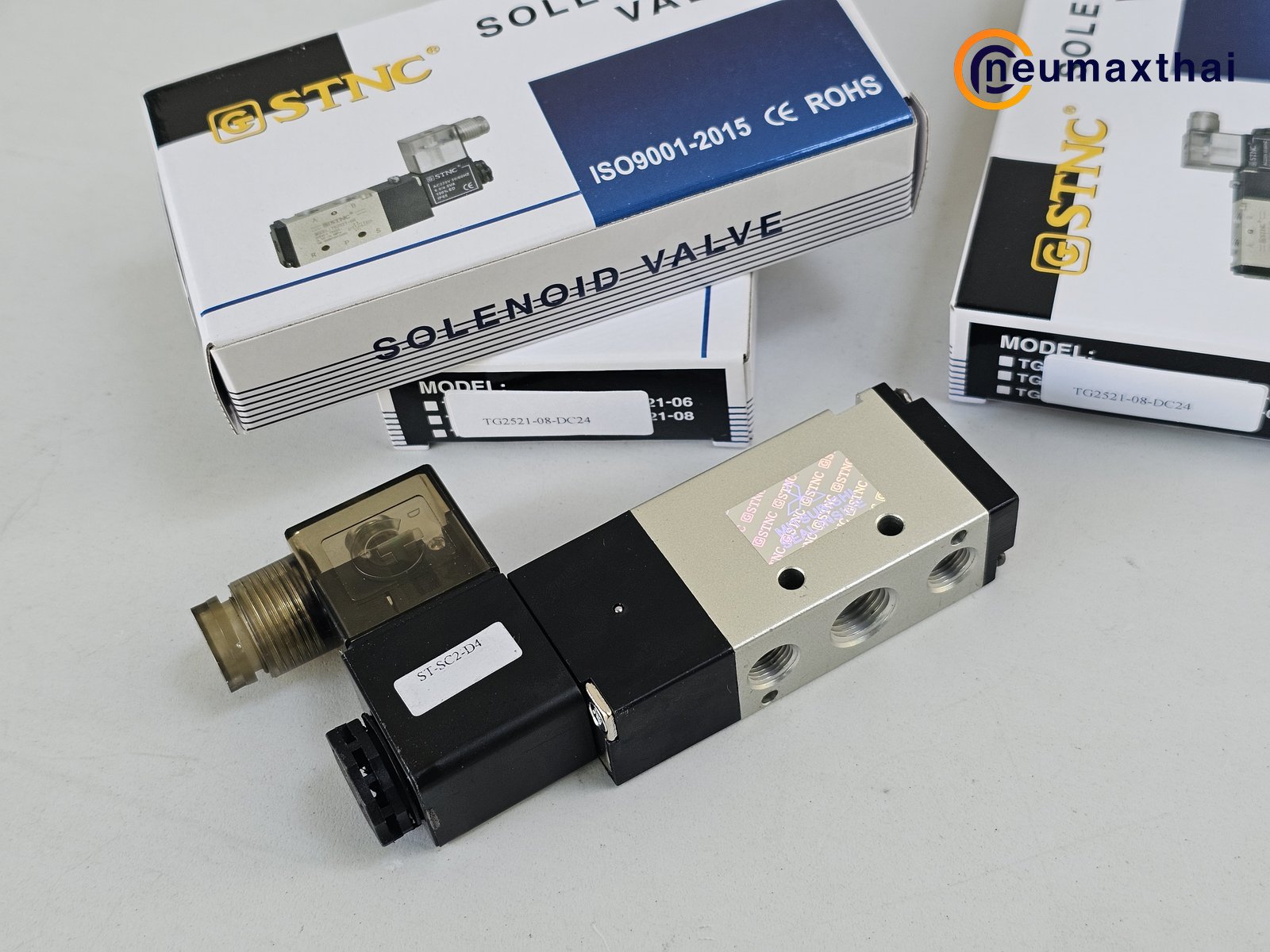 TG2521-08-DC24 5/2 SOLENOID VALVE 1/4", DC24V , "STNC"