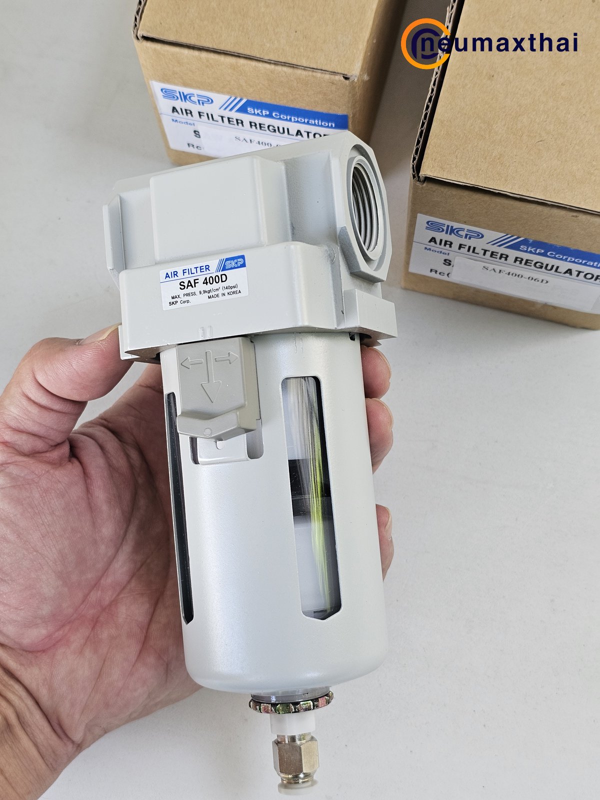 SAF400-06D AIR FILTER 3/4" , AUTO DRAIN ,"SKP"