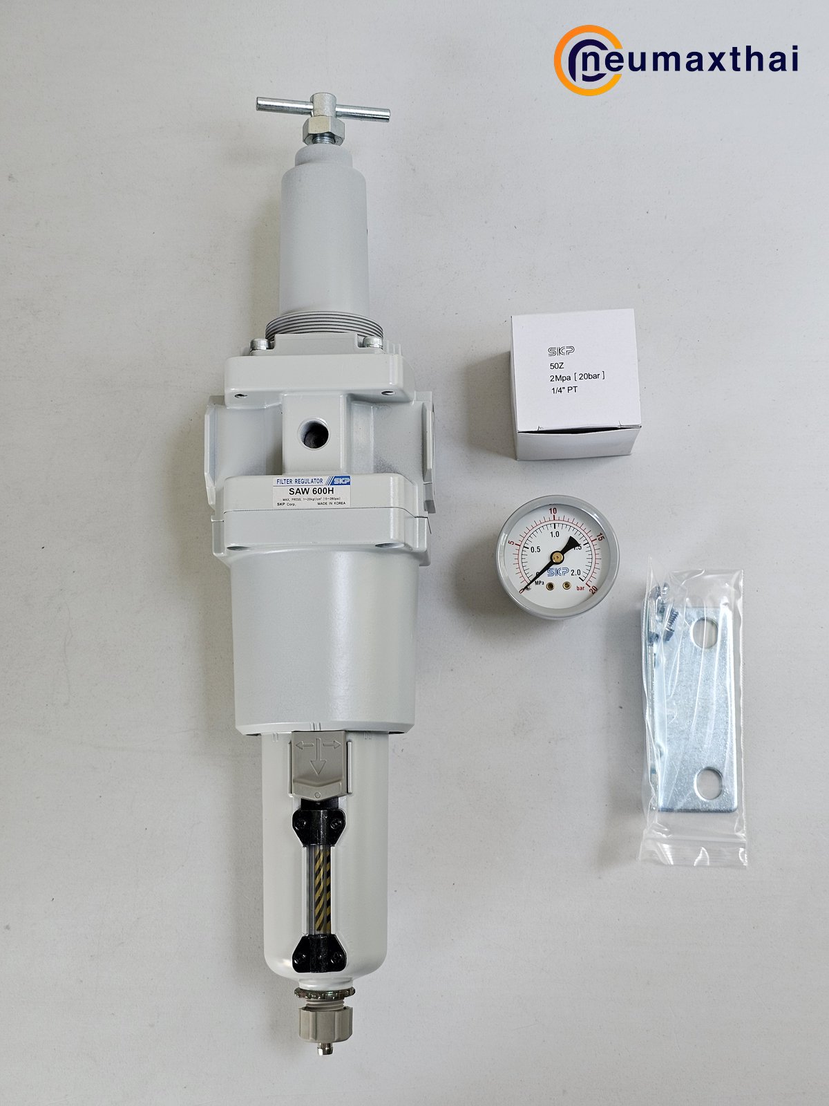 SAW600H-06BG-MEP HIGH PRESSURE FR.UNIT 3/4", MANUAL DRAIN , "SKP"