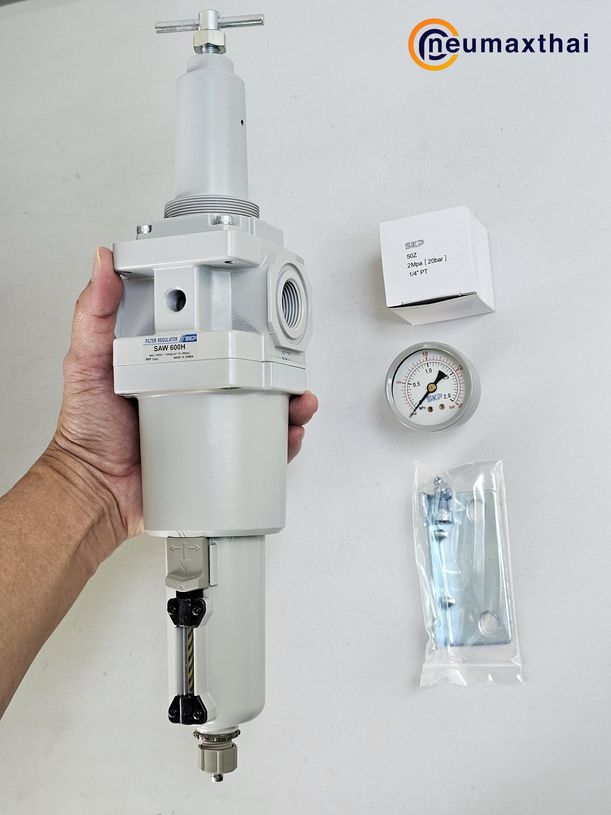 SAW600H-06BG-MEP HIGH PRESSURE FR.UNIT 3/4", MANUAL DRAIN , "SKP"
