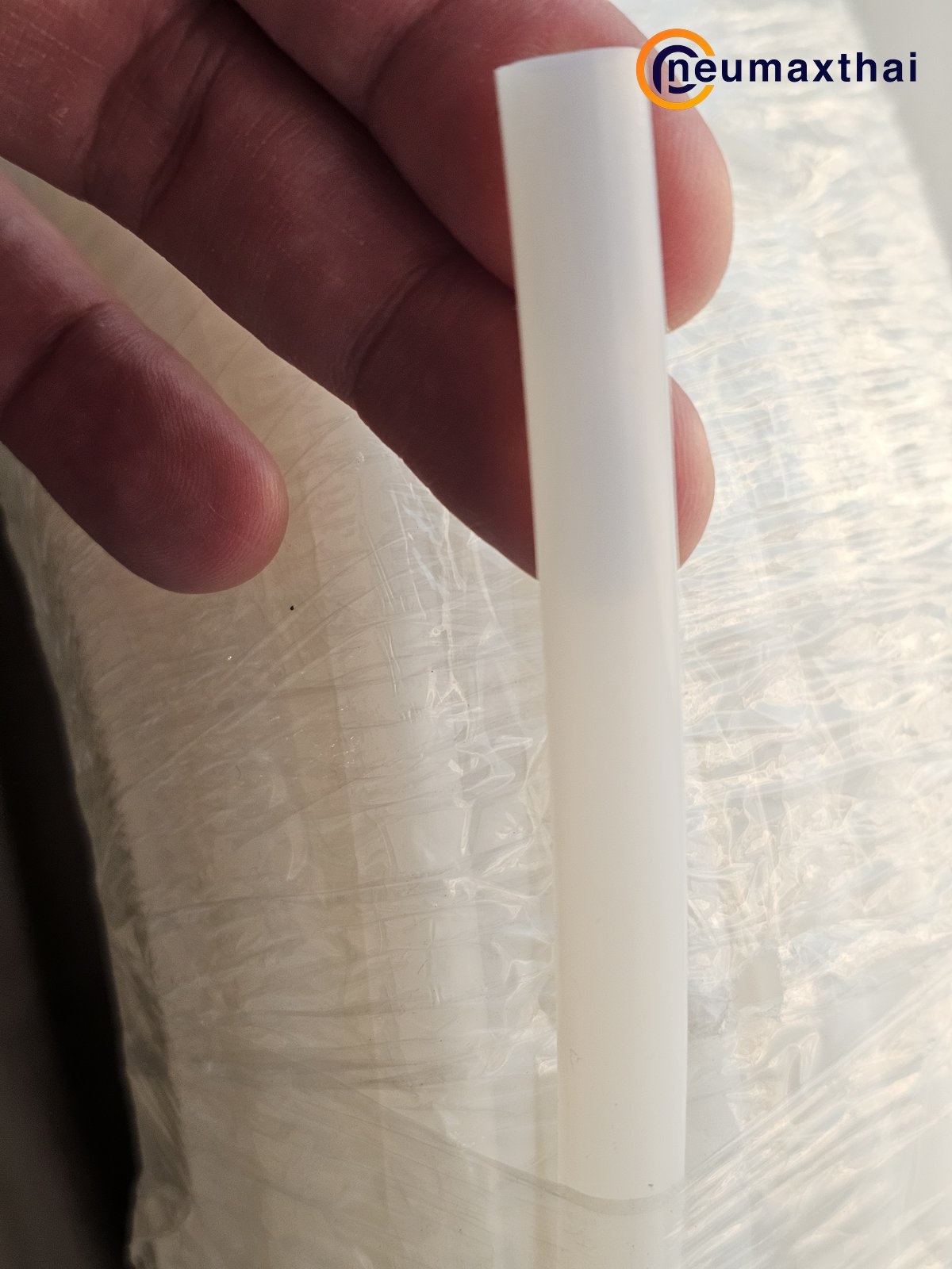 PTFE8X6W-100M  PTFE TUBE 8X6MM 100M/ROLL , WHITE