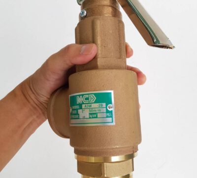 ตัวอย่างใหญ่ A3WL-02 Safety valve 2″ แบบมีด้ามทดสอบ Blow