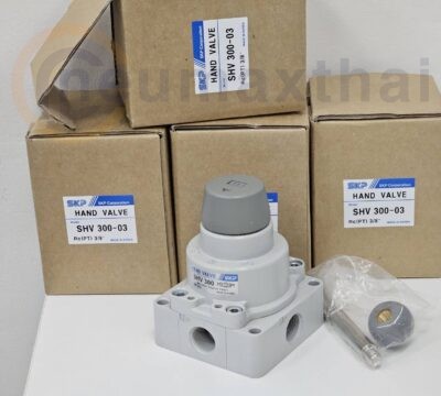 ส่ง Hand valve ให้ลูกค้า 4 ชุด SHV300-03  3/8″ , SKP