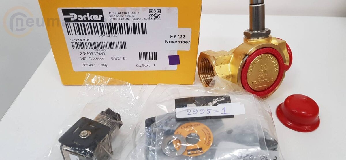 ส่ง Parker solenoid valve (321K4706) Anti water hammer valves ให้ลูกค้า
