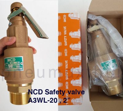 ส่ง Safety valve ขนาด 2″ (Size ใหญ่สุด) ให้ลูกค้า