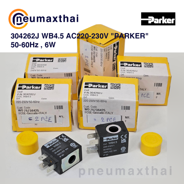 Solenoid COIL คอล์ยไฟสำหรับโซลินอยด์วาล์ว ยี่ห้อ PARKER