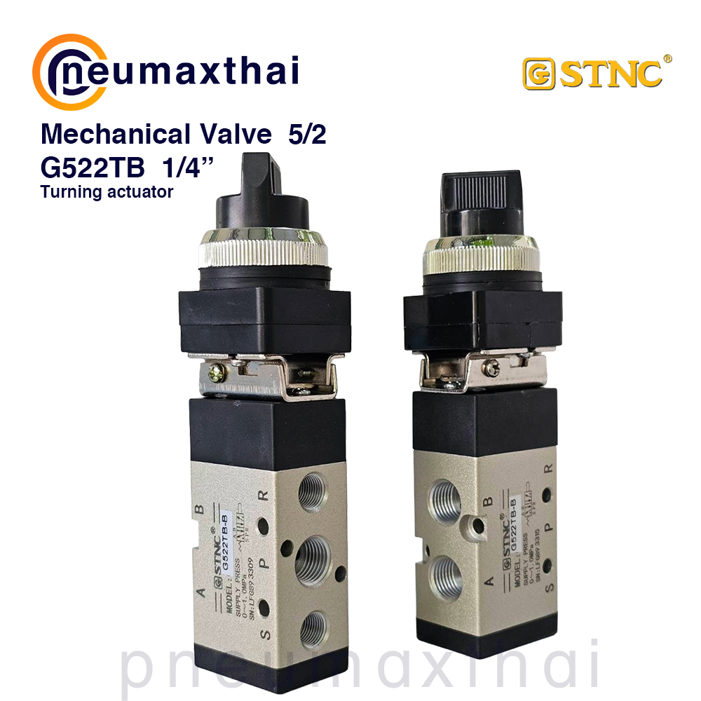 STNC G522 Series  แมคคานิควาล์ว  5/2 ทาง (Manually & Mechanically valve)