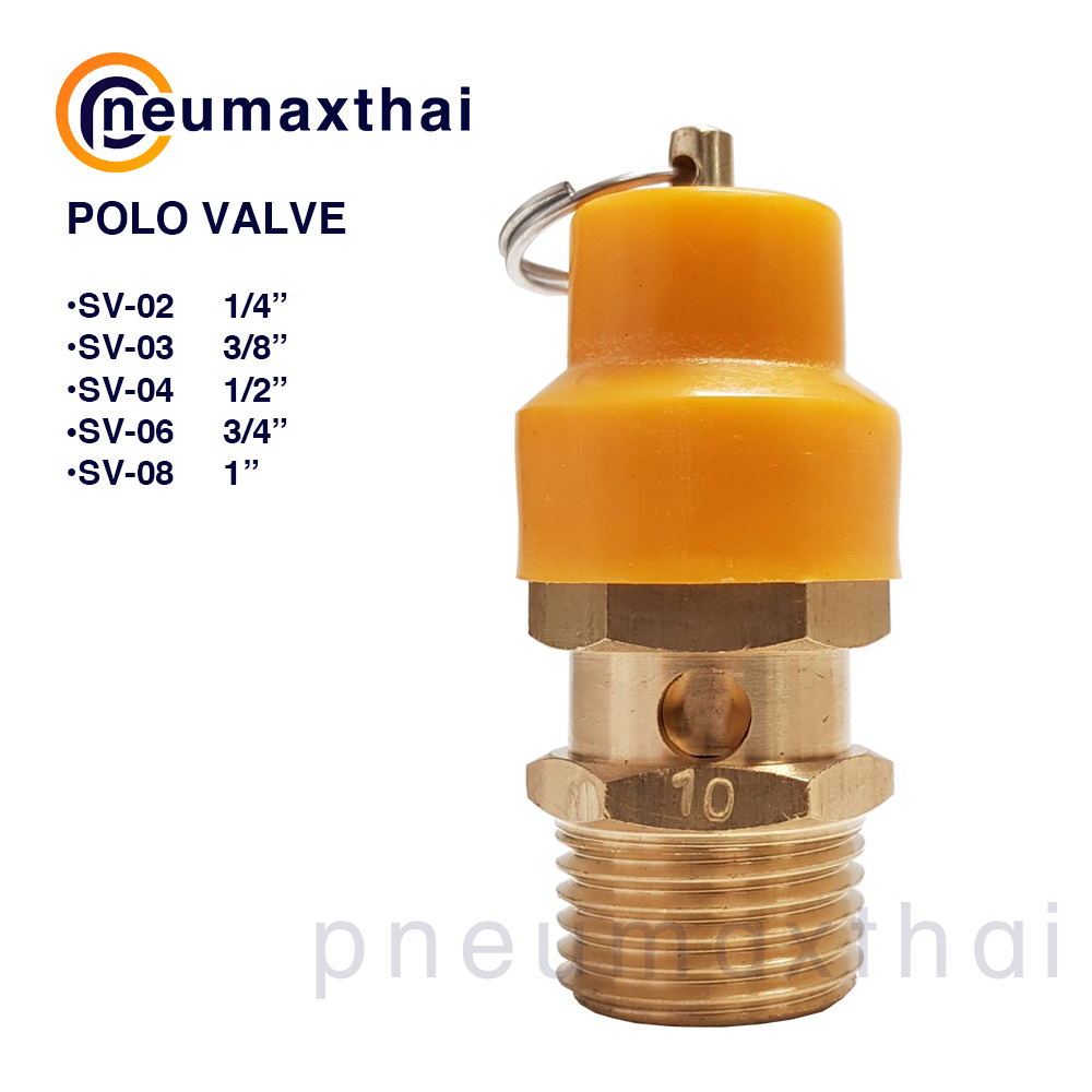 POLO Valve (โปโลวาล์ว/Relief valve) – Model SV Series