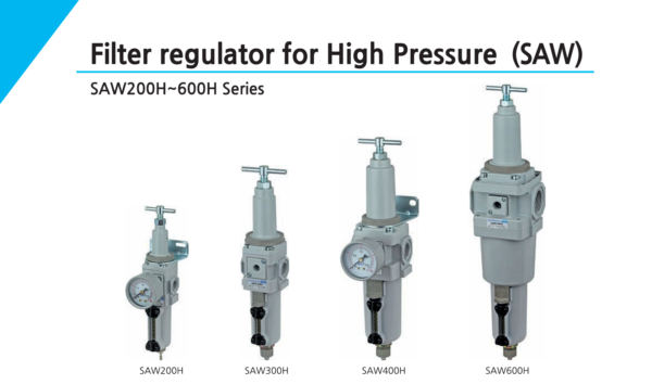 SKP SAW-H กรองลม+ปรับลม High pressure filter + regulator