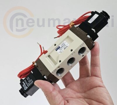 SF5200-IP-SG2-A2 5/2 SOLENOID VALVE 3/8″ AC220V , “YPC”