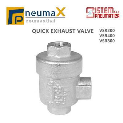 SISTEM PNEUMATICA วาล์วเร่งระบายลม VSR Series (Quick Exhaust valve)