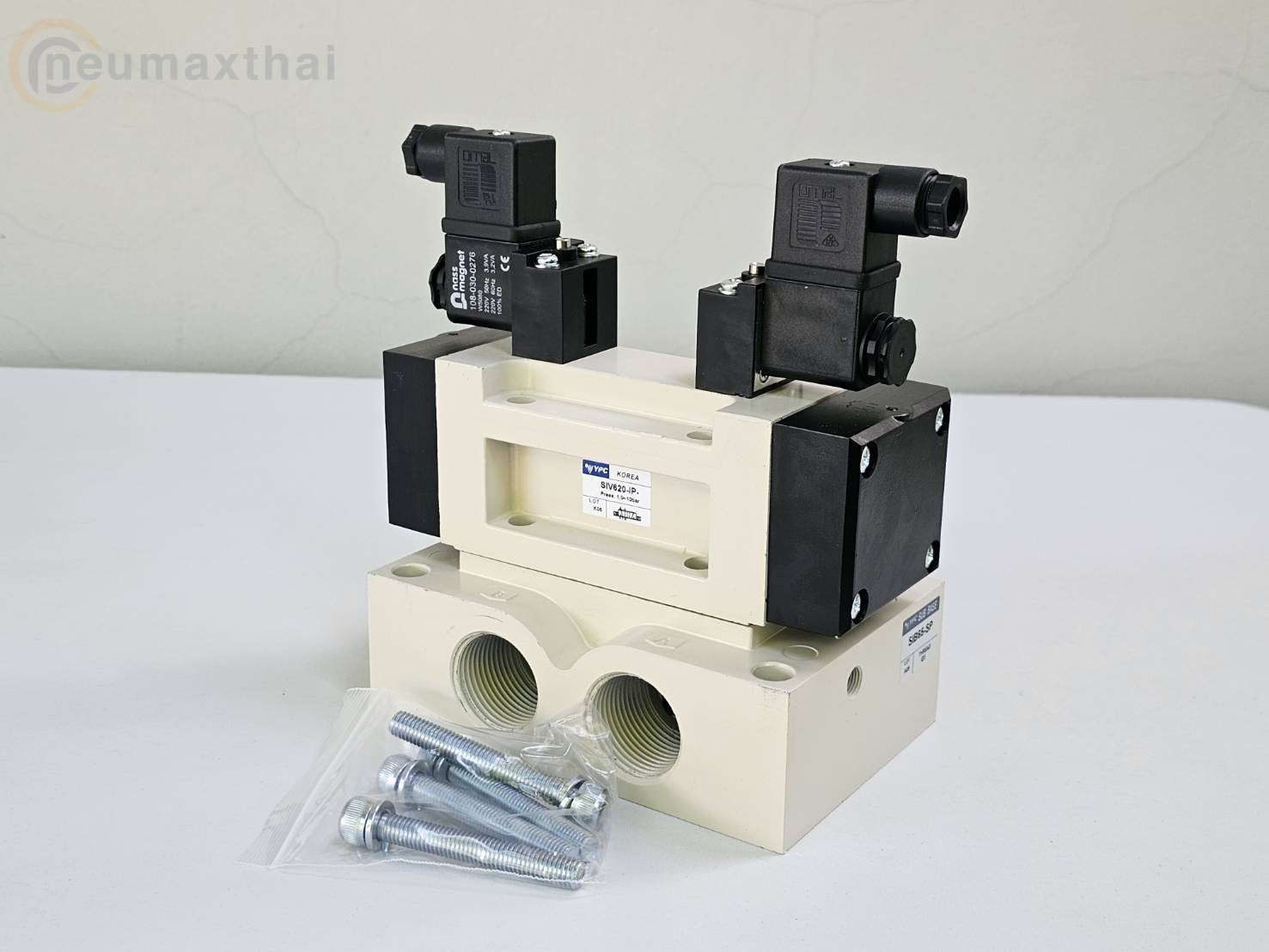 SIV620-IP-SC2-CN2-A2 5/2 SOLENOID VALVE, DOUBLE COIL ,AC220 "YPC"