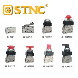STNC G321-G322 Series  แมคคานิควาล์ว  3/2 ทาง(Manually & Mechanically)