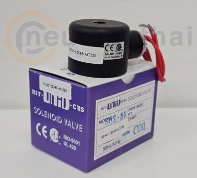 SUSC-12345-AC220 Coil สำหรับ Solenoid valve UNI-D ,SUS-25 ~ SUS-50